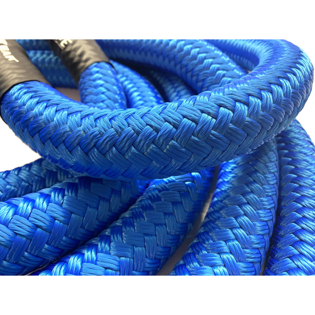 Hyperwear - Hyper Rope Flexible Metal Core Short Battle Rope - Blue